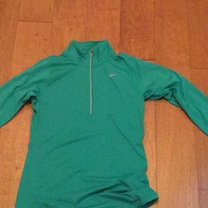 teal nike pullover